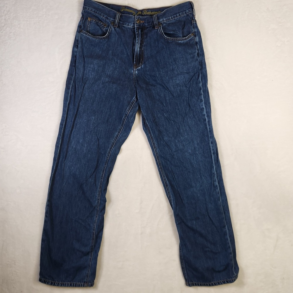 Tommy Bahama Classic Fit Jeans Mens Size 36x32 Blue Denim Pants‎